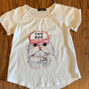 Funny cat T-shirt